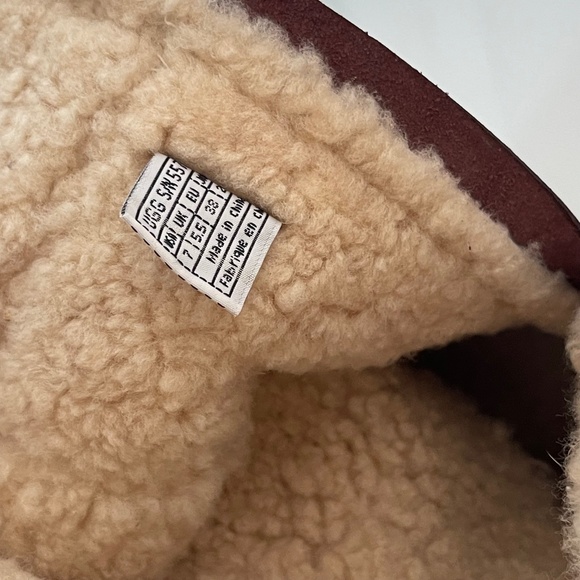 UGG Leather Mid-Calf Moto Boots – Brown – Women’s Size 7 - Picture 7 of 7